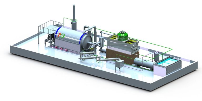 Semi Continuous Pyrolysis Plant