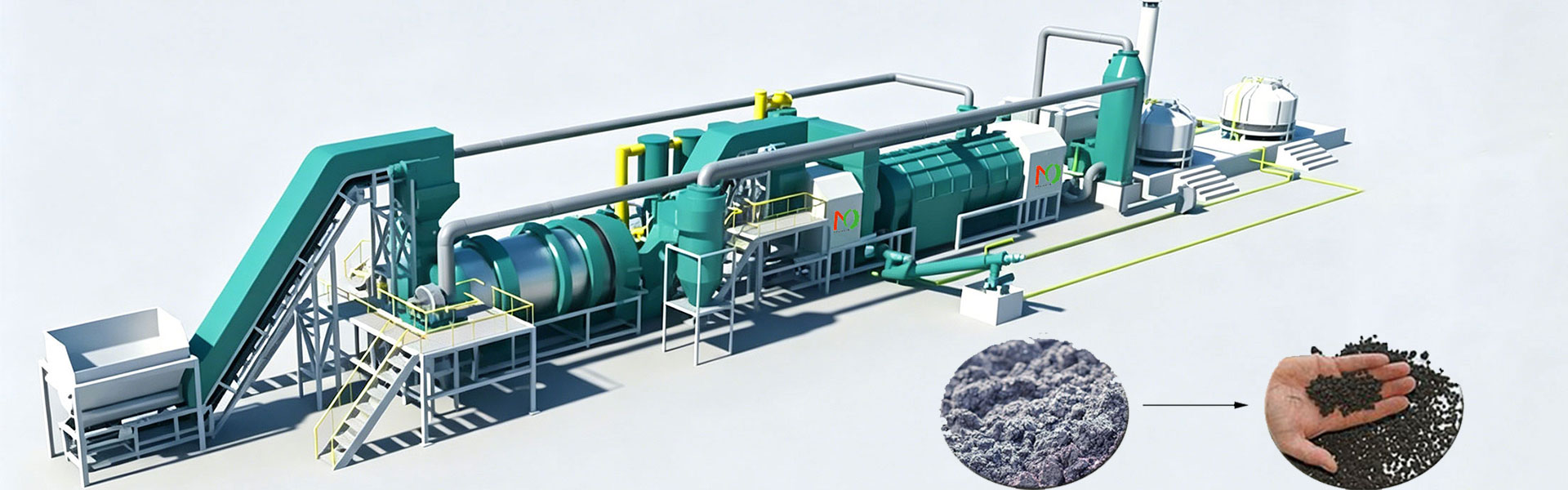 Sludge Biochar Production Equipment