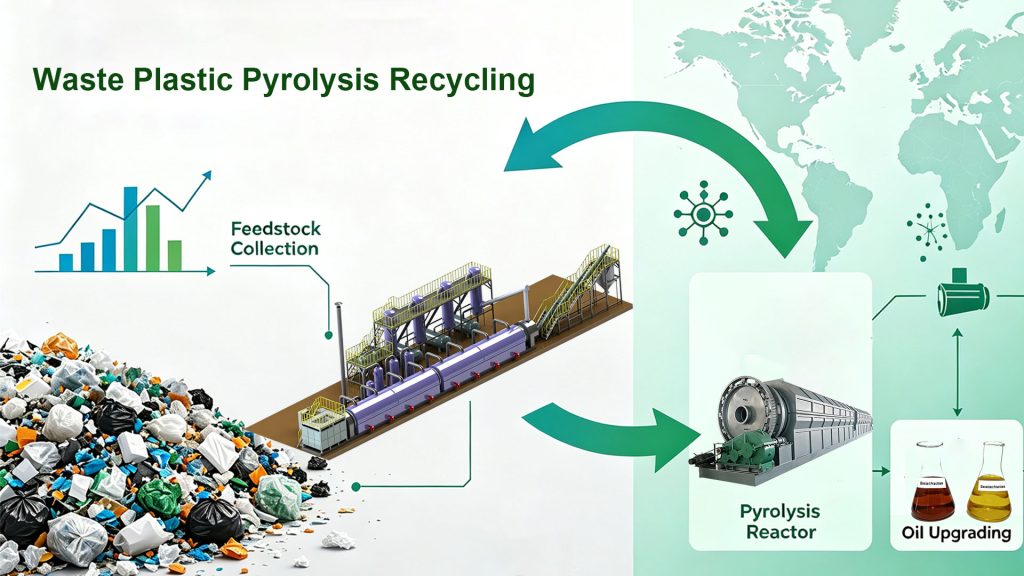 Waste Plastic Pyrolysis Recycling