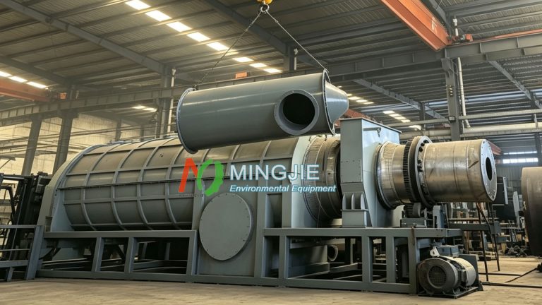 MJT-2000 Biochar Equipment for Sale to Saudi Arabia