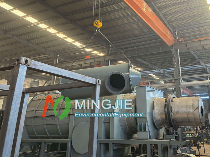 MJT-2000 Biochar Equipment for Sale to Saudi Arabia 3 MJT-2000 Biochar Equipment for Sale