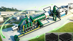 News 19 Sewage Sludge Pyrolysis Treatment Solution