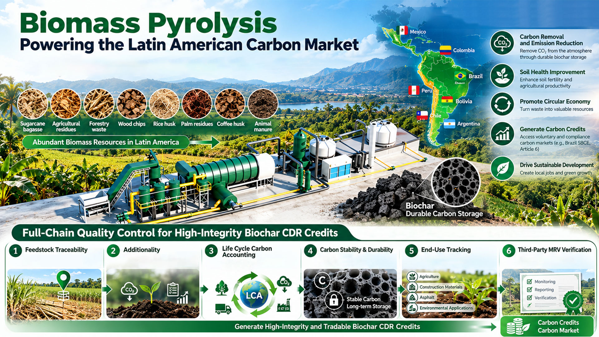 Biochar Carbon Credits Depend on Full-Cycle Credibility