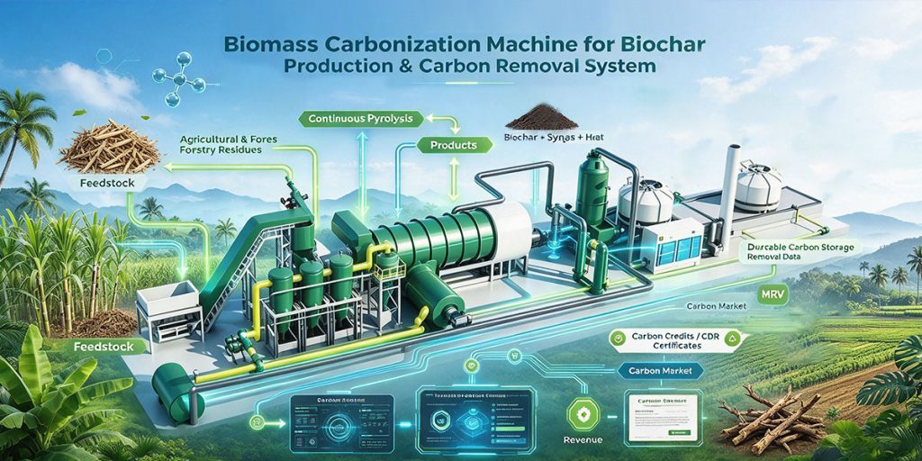 Why Biochar Carbon Credits Depend on Full-Cycle Credibility 1 Biochar Carbon Removal System