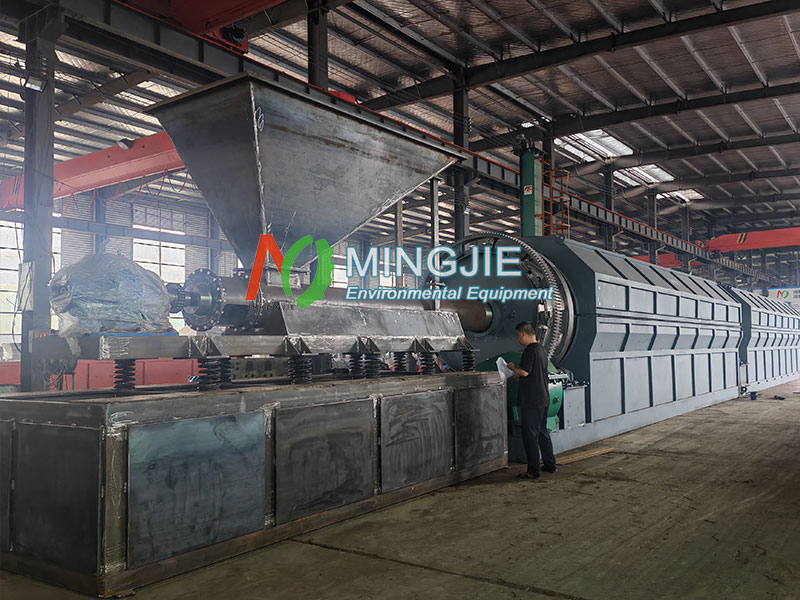Fully Continuous Pyrolysis Plant for Sale 2 Continuous Pyrolysis Plant Test