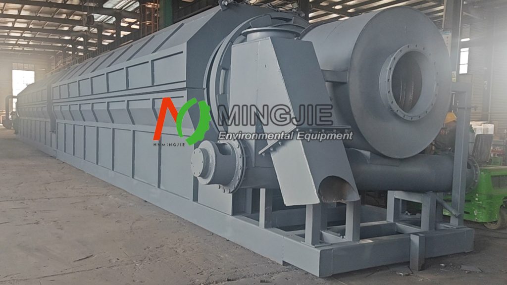 Fully Continuous Pyrolysis Plant for Sale 1 Fully Continuous Plastic Pyrolysis Plant