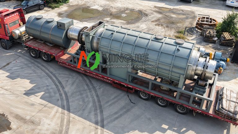 Biomass Carbonization Project 1 MJT-3000 Custom Biomass Carbonization Plant for Sale to Thailand