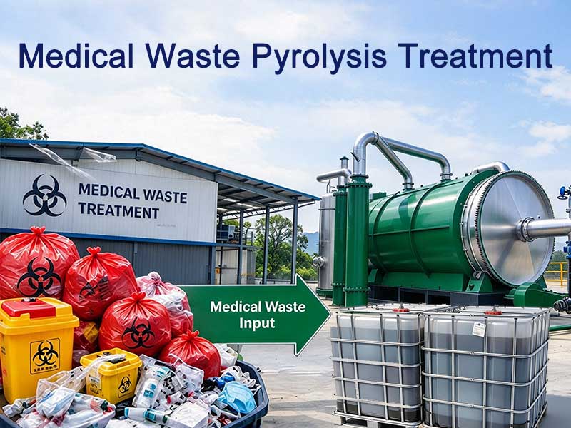 Medical Waste Pyrolysis Technology for Fuel Oil Conversion 2 Medical Waste Pyrolysis Treatment