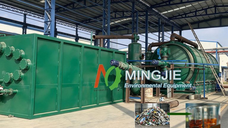 Plastic Waste Pyrolysis Treatment Plant